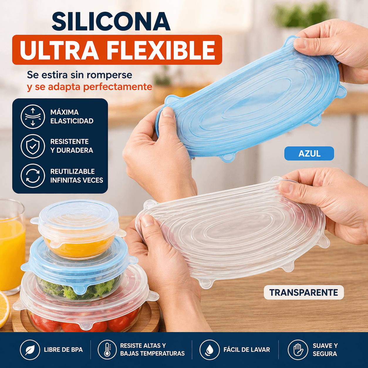 🔥 ¡OFERTA ACTIVA HOY! 18 Tapas Flex™ + 2 Regalos GRATIS 🎁